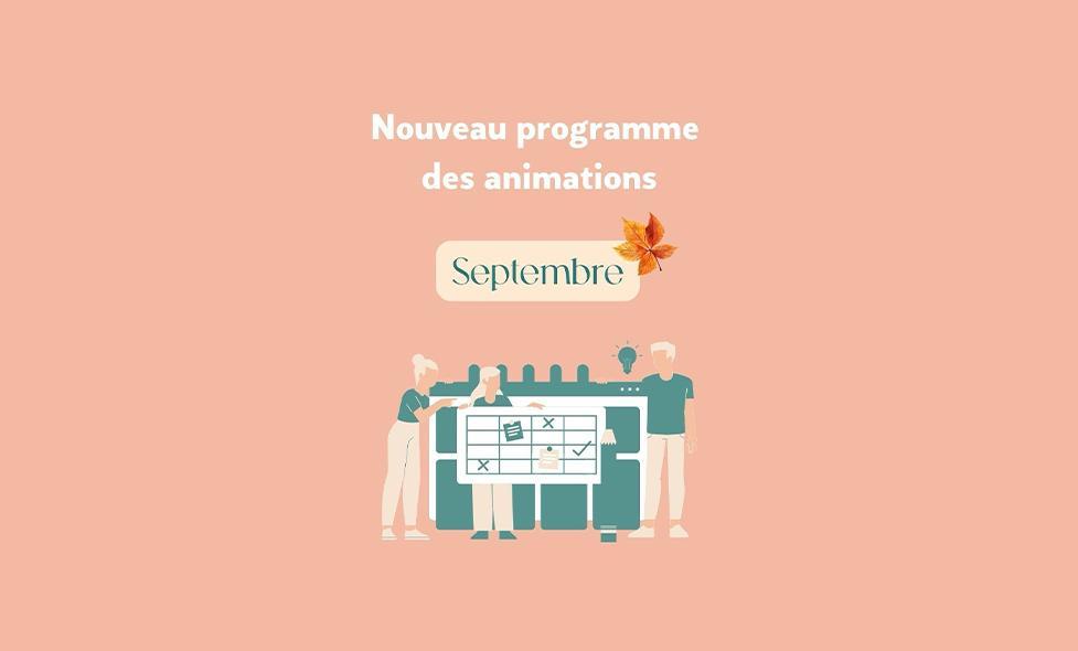 Actu - Programme de septembre - Agrandir l'image, fenêtre modale